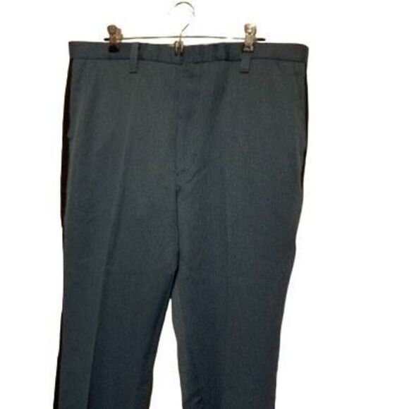Riverside Size 37/M Blue Black Stripe Police Security Uniform Pants *New* - Picture 9 of 9